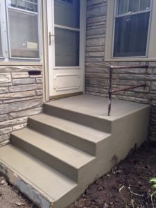 Roseville Concrete Step Replacement