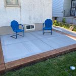 decorative concrete patio