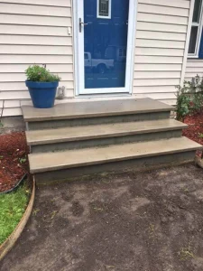 Concrete Plank Steps