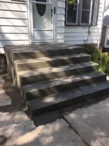 residential concrete steps oakdale