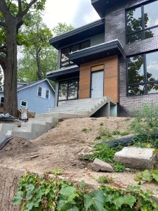 Front Steps Side View