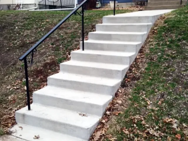 Concrete step replacement