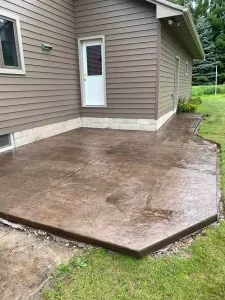 Stamped Concrete Patio