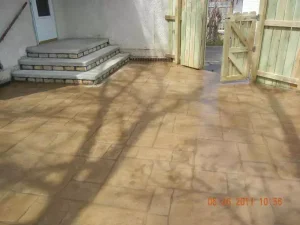 Stamped Concrete Steps MN