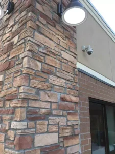 stone pillar masonry project