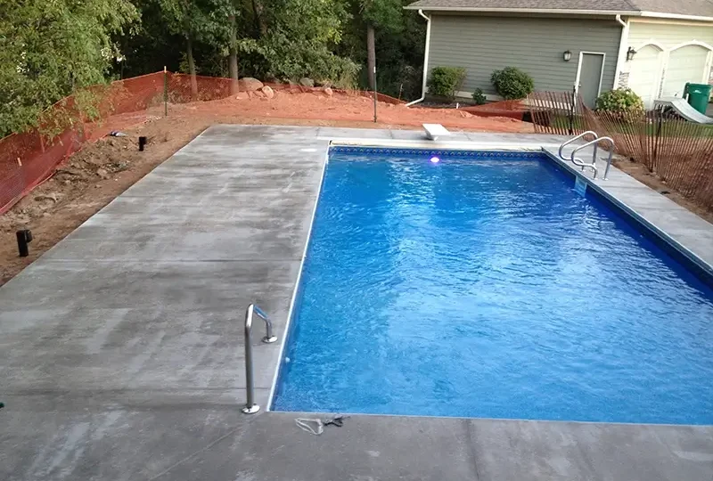 Concrete Pool deck