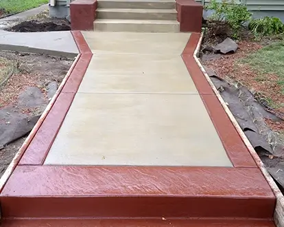 Concrete sidewalks from wohlwend concrete