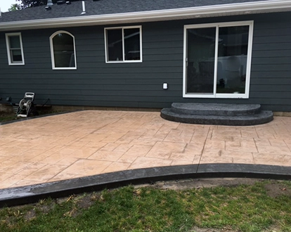 Concrete Patio from Wohlwend Concrete