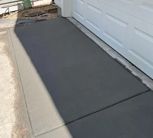 Concrete garage apron MN