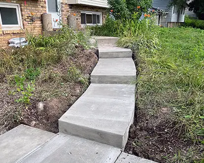 Residential Concrete Steps Wohlwend Concrete